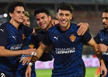 سيراميكا كليوباترا يهزم حرس الحدود بثنائية في الدوري المصري
