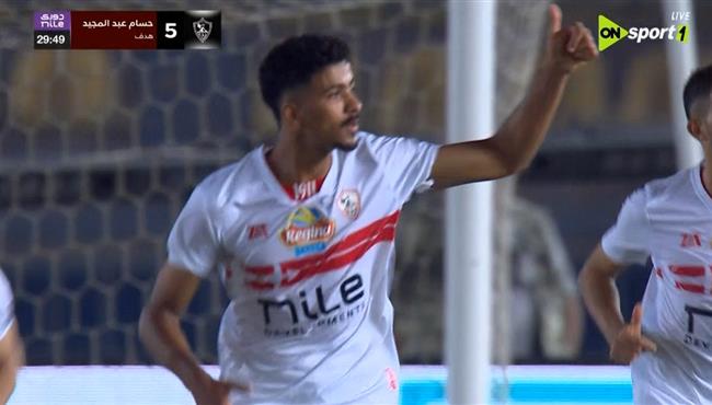 هدف حسام عبد المجيد في مرمي بتروجيت بالدوري المصري