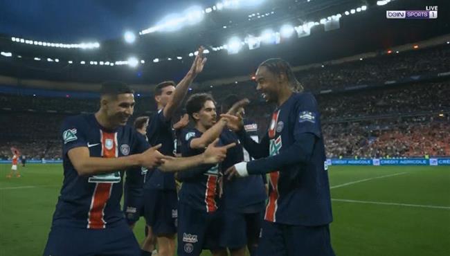 اهداف مباراة باريس سان جيرمان وريمس 3 0 كأس فرنسا