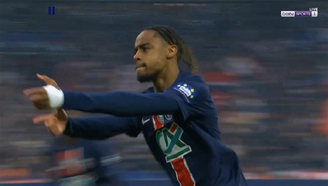 هدف باركولا الاول في مرمي ريمس بكأس فرنسا