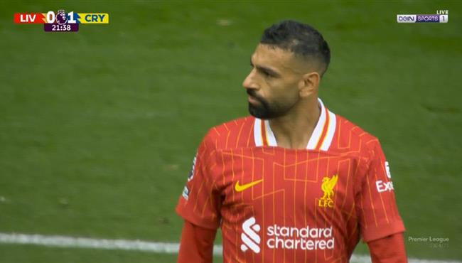 ملخص لمسات محمد صلاح في مباراة ليفربول وكريستال بالاس بالدوري الانجليزي