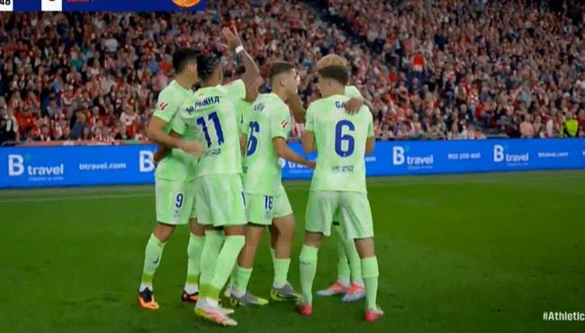 اهداف مباراة برشلونة وأتلتيك بلباو 3 0 الدوري الاسباني