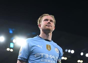 رئيس نابولي يوضح تطورات مفاوضاته مع دي بروين