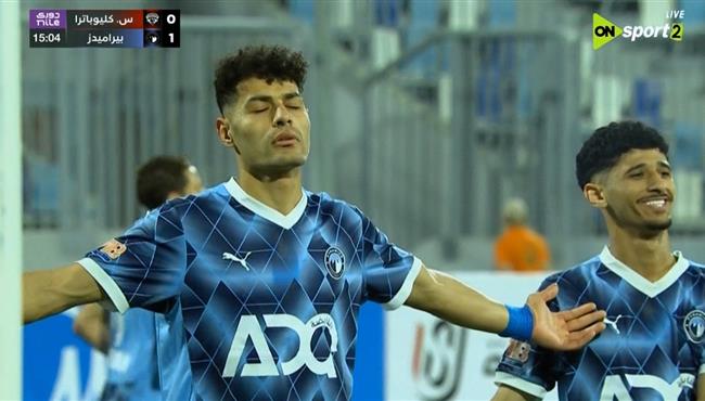 هدف بيراميدز الاول في مرمي سيراميكا كليوباترا بالدوري المصري