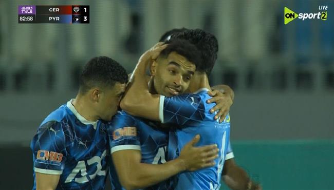 هدف بيراميدز الرابع في مرمي سيراميكا كليوباترا 4 1 الدوري المصري