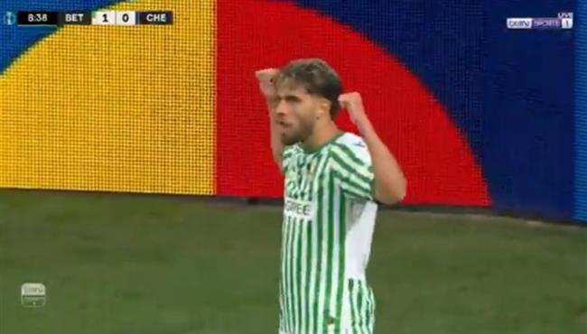 هدف عبد الصمد الزلزولي في مرمي تشيلسي بنهائي دوري المؤتمر الاوروبي