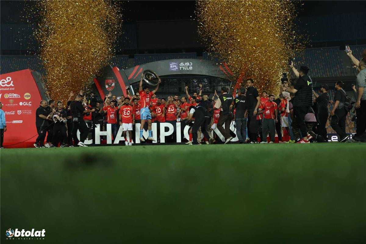 الحلم نيوز : بالأرقام.. لماذا استحق الأهلي التتويج بالدوري المصري؟