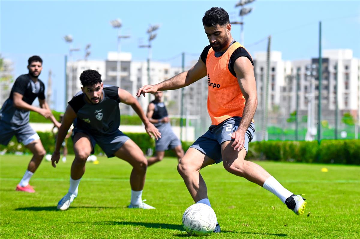 نيوز برو : مران الزمالك | عودة الثنائي المصاب ومحاضرة فنية لتصحيح الأخطاء