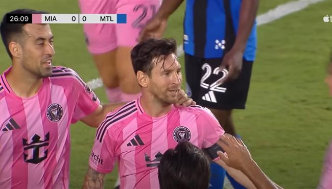 هدف ميسي الاول الرائع في مرمي مونتريال بالدوري الامريكي