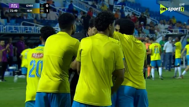 اهداف مباراة الاسماعيلي وغزل المحلة 1 1 الدوري المصري