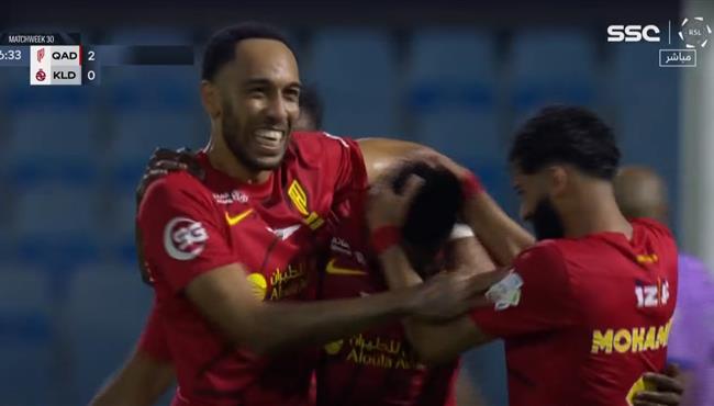 اهداف مباراة القادسية والخلود 4 1 الدوري السعودي