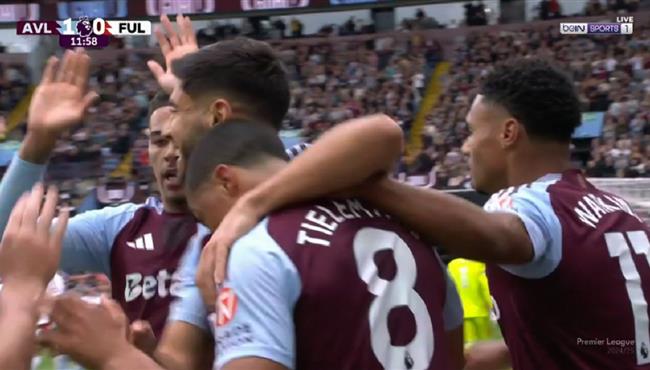 هدف فوز استون فيلا علي فولهام 1 0 الدوري الانجليزي