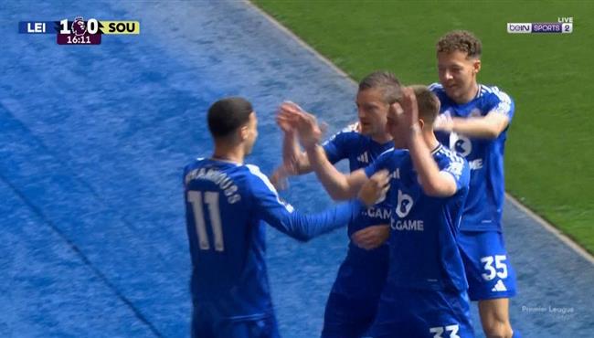 اهداف مباراة ليستر سيتي وساوثهامبتون 2 0 الدوري الانجليزي