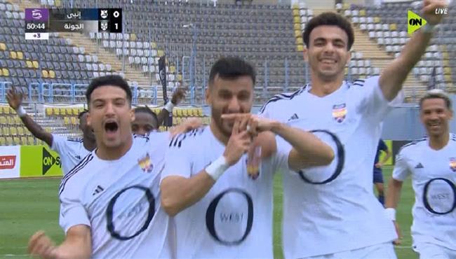 هدف فوز الجونة علي انبي 1 0 الدوري المصري