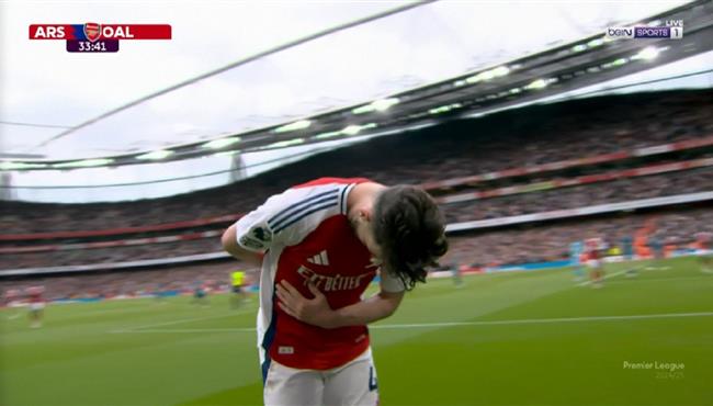 هدف ديكلان رايس في مرمي بورنموث بالدوري الانجليزي