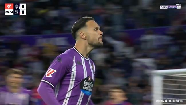 هدف بلد الوليد الاول في مرمي برشلونة بالدوري الاسباني