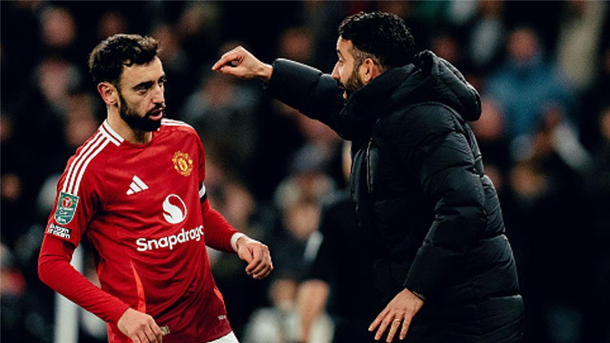 الحلم نيوز : أموريم يرد على عرض الهلال لضم برونو فرنانديز من مانشستر يونايتد