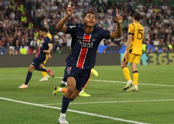 فيديو الحفلة مستمرة مايلو يسجل هدف باريس سان جيرمان الخامس أمام إنتر ميلان