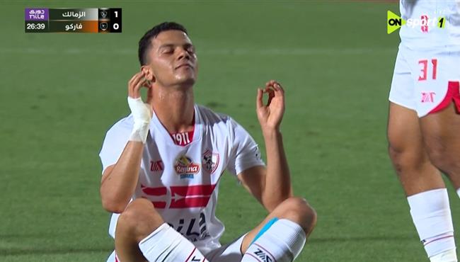 هدف محمد شحاته الرائع في مرمي فاركو بالدوري المصري