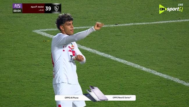 هدف محمد السيد في مرمي فاركو اسيست شيكابالا بالدوري المصري