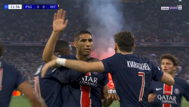 اهداف مباراة باريس سان جيرمان وانتر ميلان 5 0 نهائي دوري ابطال اوروبا