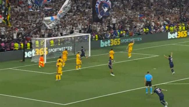 هدف باريس سان جيرمان الخامس في مرمي انتر ميلان بنهائي دوري ابطال اوروبا