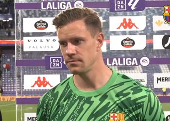 تير شتيجن بعد عودته في مباراة برشلونة وبلد الوليد هناك شيء أهم