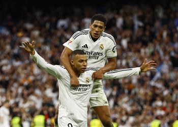 مبابي يسجل هدف ريال مدريد الثالث أمام سيلتا فيجو