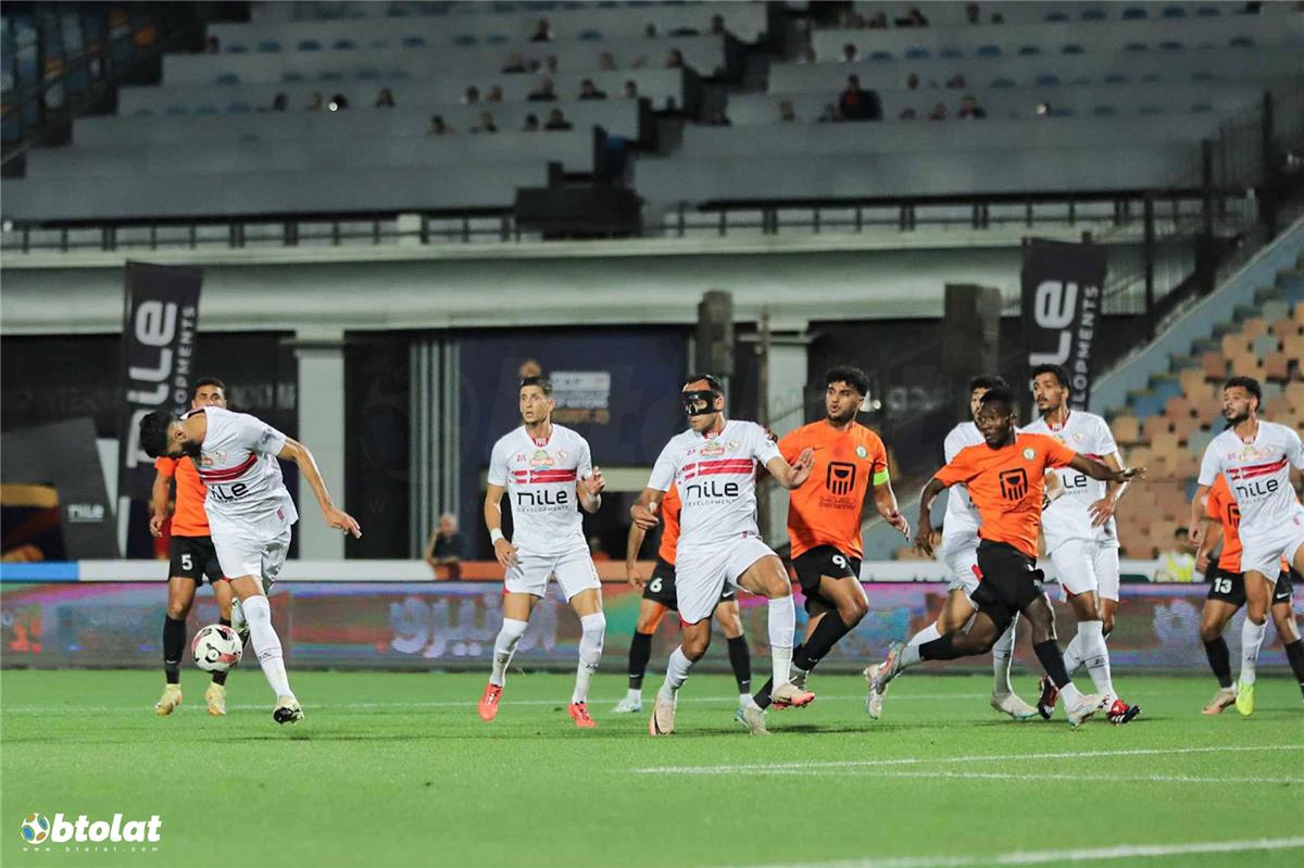 مباراة الزمالك والبنك الأهلي