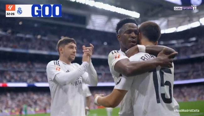 اهداف مباراة ريال مدريد وسيلتا فيجو 3 2 الدوري الاسباني