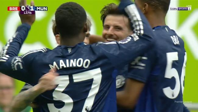 اهداف مباراة مانشستر يونايتد وبرينتفورد 3 4 الدوري الانجليزي