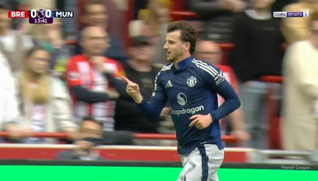 هدف ماسون ماونت في مرمي برينتفورد بالدوري الانجليزي