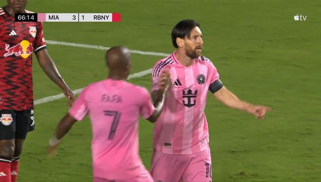 هدف ميسي في مرمي نيويورك ريد بولز بالدوري الامريكي