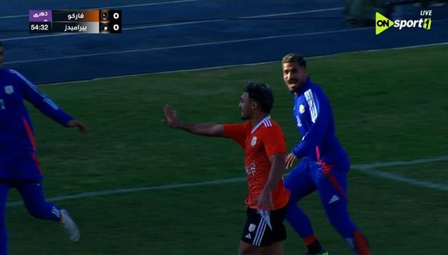 هدف احمد شريف في مرمي بيراميدز بالدوري المصري