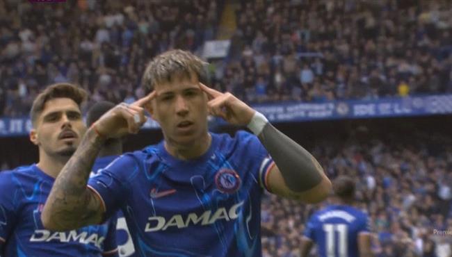 هدف تشيلسي الاول في مرمي ليفربول بالدوري الانجليزي