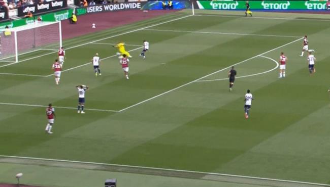 اهداف مباراة توتنهام ووست هام 1 1 الدوري الانجليزي