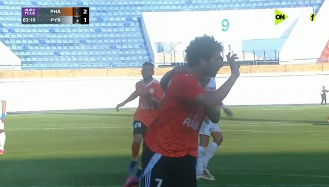 هدف عمرو ناصر في مرمي بيراميدز بالدوري المصري