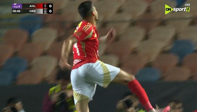 هدف طاهر محمد طاهر في مرمي حرس الحدود بالدوري المصري