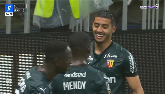 قذيفة لا تصدر ولا ترد هدف انس الزعروري الصاروخي في مرمي ليون