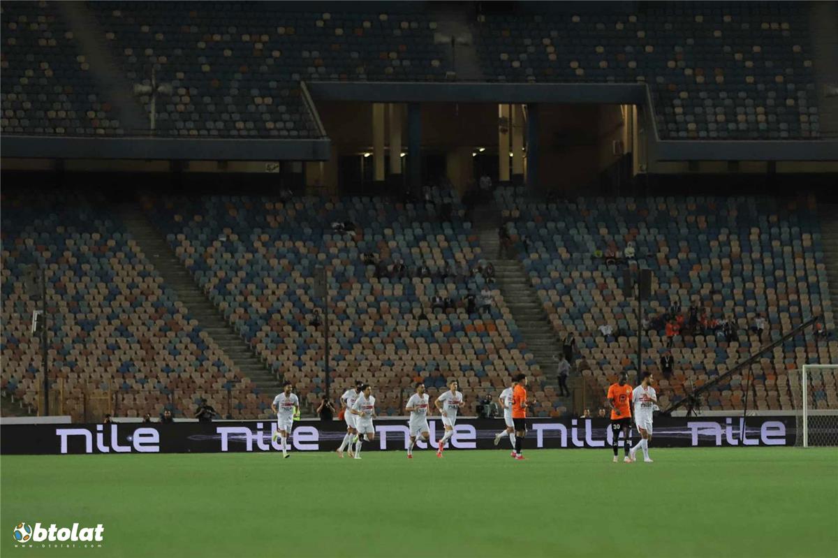 مباراة الزمالك والبنك الأهلي