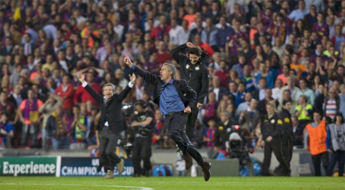نيوز برو : قبل صدام برشلونة وإنتر.. مورينيو يستعيد ذكرى ليلة الرشاشات: شعور لن يفهمه سوانا