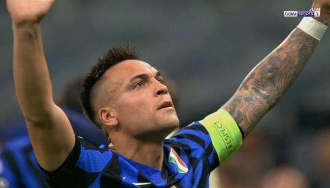 هدف لاوتارو مارتينيز في مرمي برشلونة بنصف نهائي دوري ابطال اوروبا