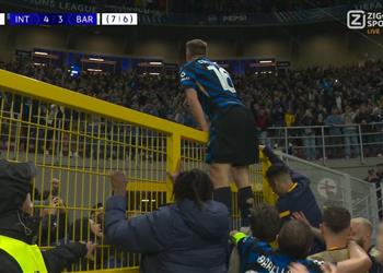 فيديو دفاع كارثي فراتيسي يسجل هدف إنتر ميلان الرابع أمام برشلونة