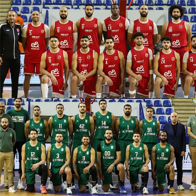 العالمي : تعديل موعد مباراة الأهلي والاتحاد السكندري في نهائي كأس مصر لكرة السلة