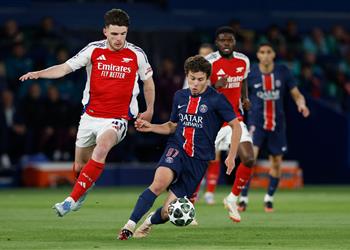 فيديو باريس سان جيرمان يجدد فوزه على آرسنال ويتأهل لصدام ناري مع إنتر في نهائي دوري أبطال أوروبا