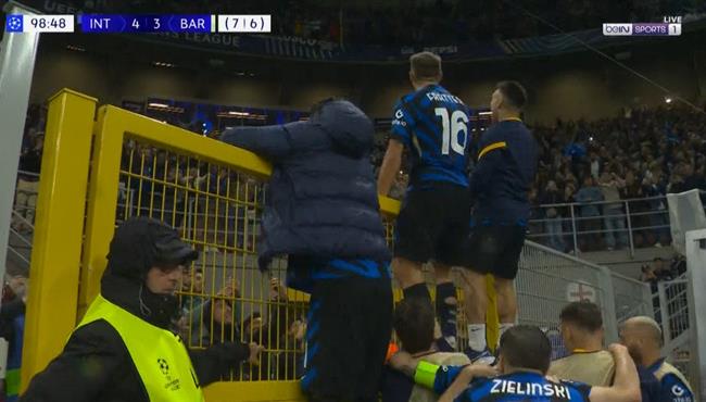 هدف انتر ميلان الرابع في مرمي برشلونة بنصف نهائي دوري ابطال اوروبا