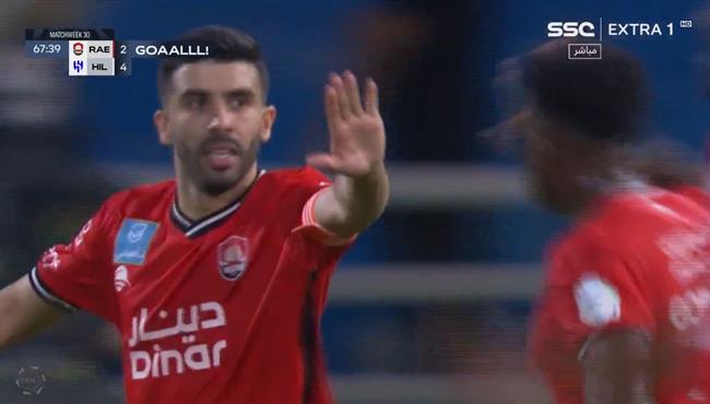 هدف كريم البركاوي الثاني في مرمي الهلال بالدوري السعودي