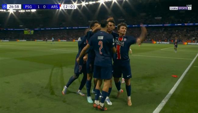 اهداف مباراة باريس سان جيرمان وارسنال 2 1 نصف نهائي دوري ابطال اوروبا