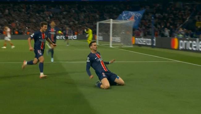 هدف فابيان رويز الرائع في مرمي ارسنال بنصف نهائي دوري ابطال اوروبا