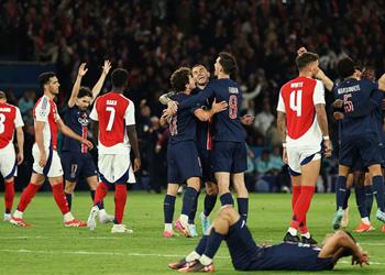 رجل مباراة باريس سان جيرمان وآرسنال في دوري أبطال أوروبا